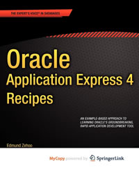 oracle application express 4 recipes